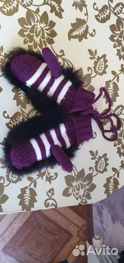 Варежки детские