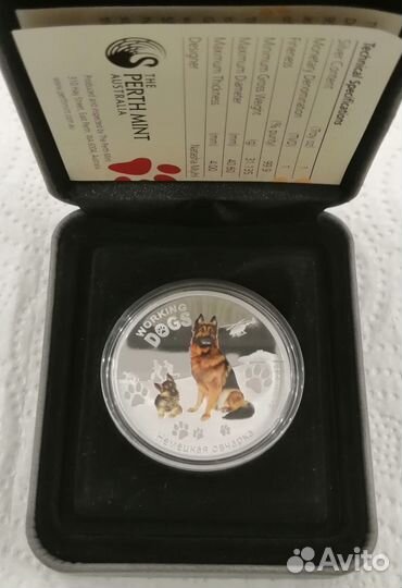 Серебряные иностранные монеты животные