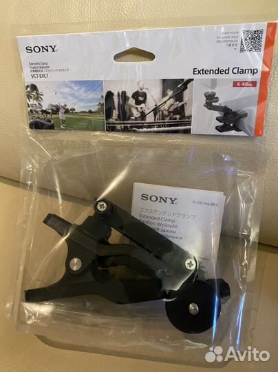 Прищепка на экшин камеру Sony