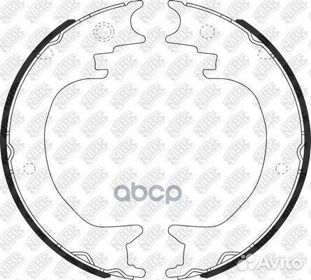 Колодки тормозные lexus RX -15 2.7-3.5 барабан