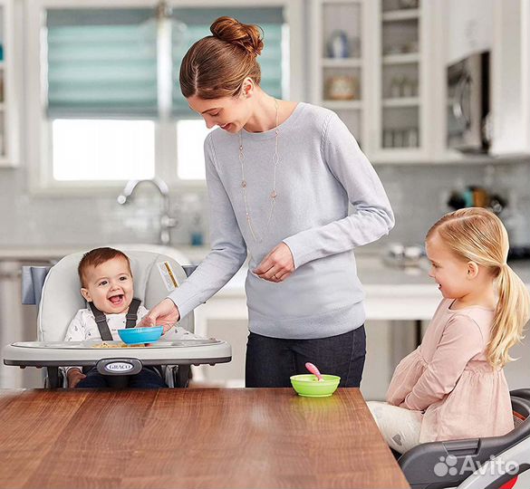 Стул для кормления Graco Blossom 4-in-1 новый