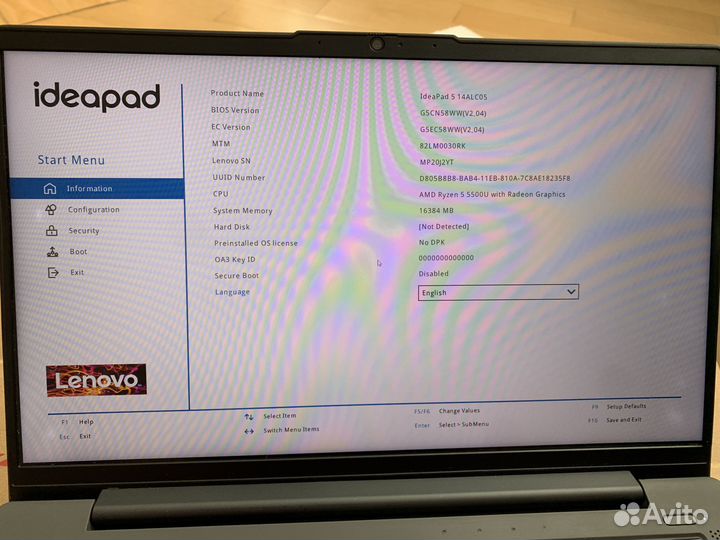 Матрица для ноутбука Lenovo IdeaPad 5 14ALC05 IPS