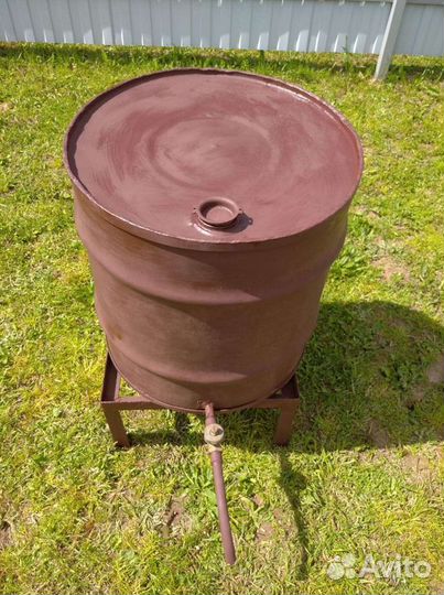 Бочка металлическая с краном