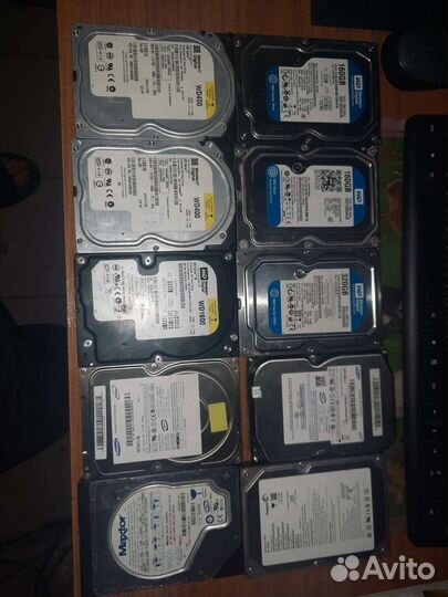 Жесткие диски не рабочие