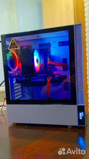 Игровой компьютер intel i3-10100F и GTX 1660 Super