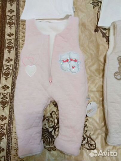 Утепленный костюм для малыша