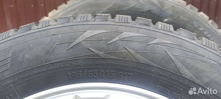 Зимний комплект r15 Subaru impreza