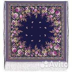 Павлопосадский платок шерсть