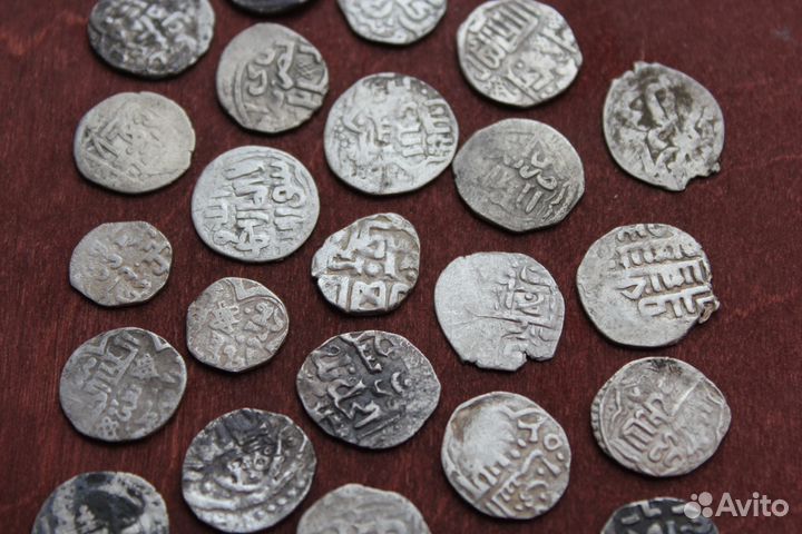 Дирхемы редкие серебро Золотая орда выбор в Твери
