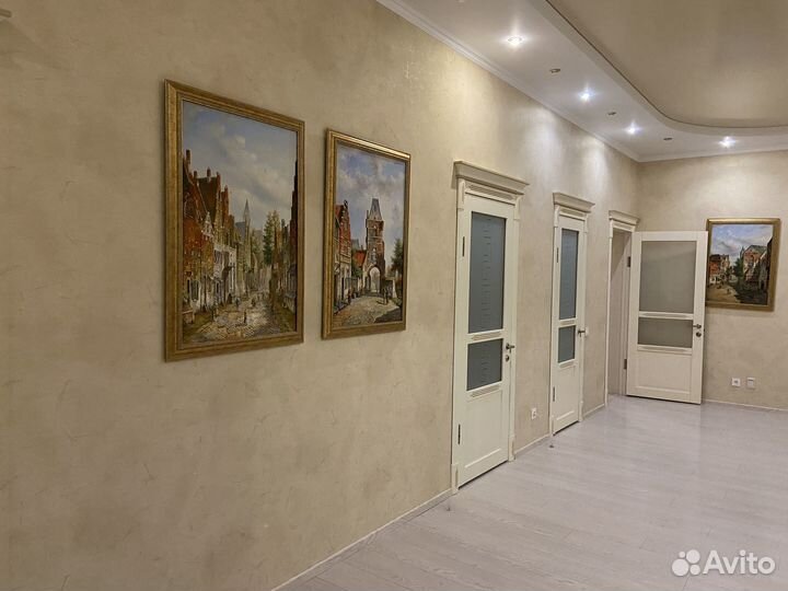 Картина в раме на холсте бу 100/50