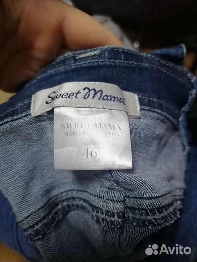 Джинсовый сарафан для беременных