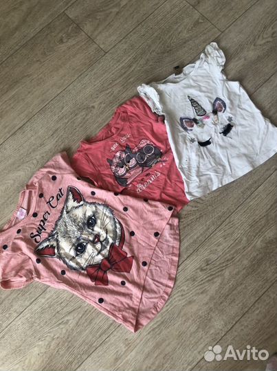 Продам детские вещи пакетом р.110