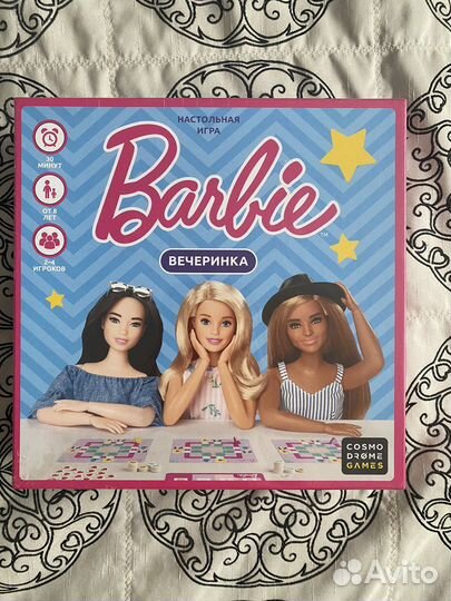 Новая. Настольная игра Barbie