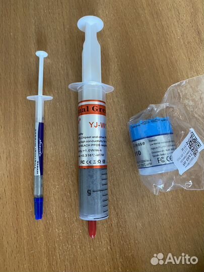 Термопаста для процессора компьютера ноутбука