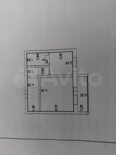 1-к. квартира, 40,6 м², 9/9 эт.