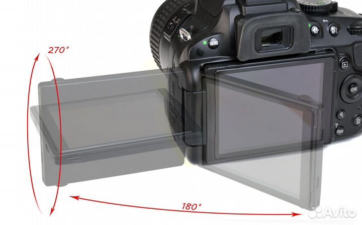 Фотоаппарат зеркальный Nikon D 5100 + kit 18-105