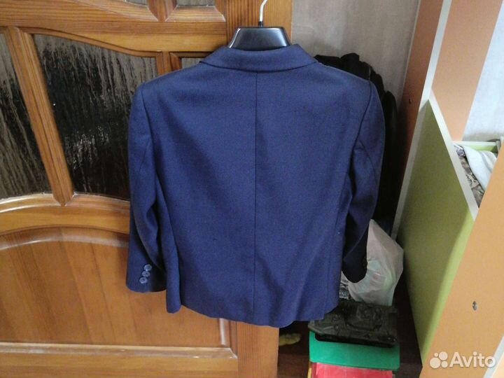 Школьный костюм для мальчика 122 синий