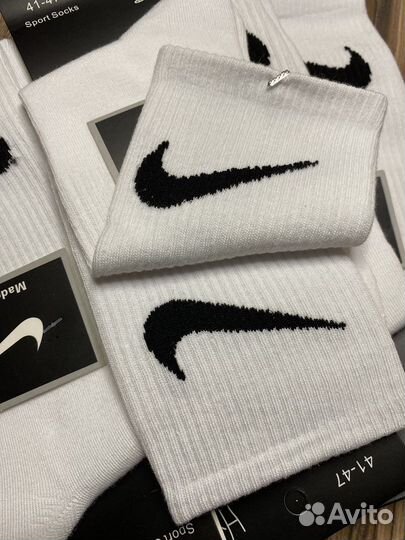 Носки мужские nike высокие 5 пар