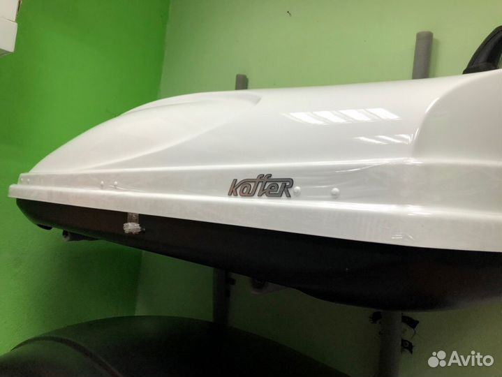 Автобокс Koffer A-430 белый глянец