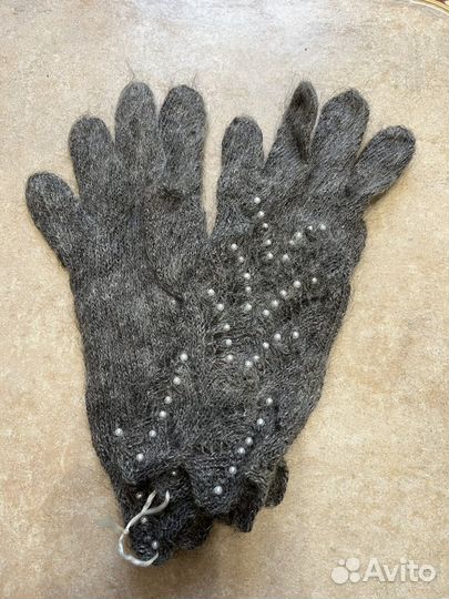 Перчатки пуховые оренбургские