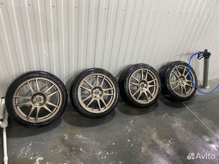 Японские кованные диски 5 100 r17 Direzza