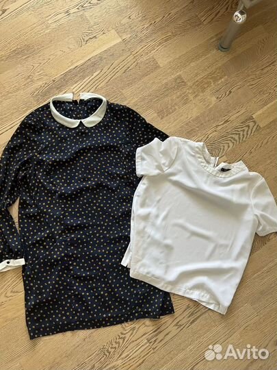 Massimo dutti платье блуза zara