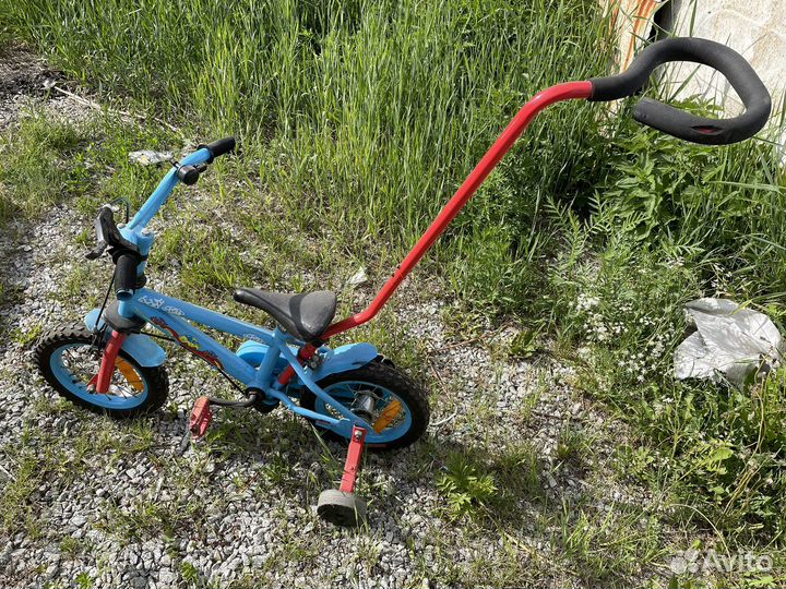 Детский велосипед с ручкой бу