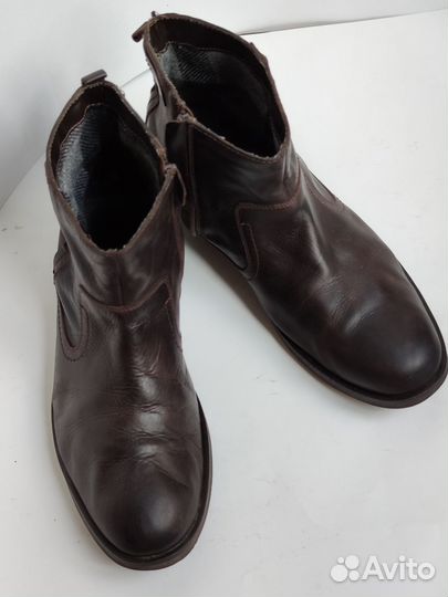 Мужские полусапоги ботинки коричневые Reserved 44
