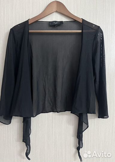 Блузка накидка для платья декольте M-L