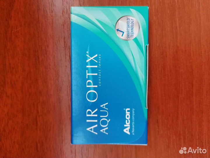 Линзы контактные 1 и 3 шт