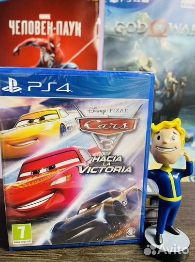 Тачки 3 навстречу победе ps4 новый