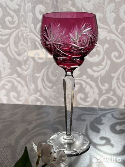 Бокал, фужер по вино. хрусталь Германия