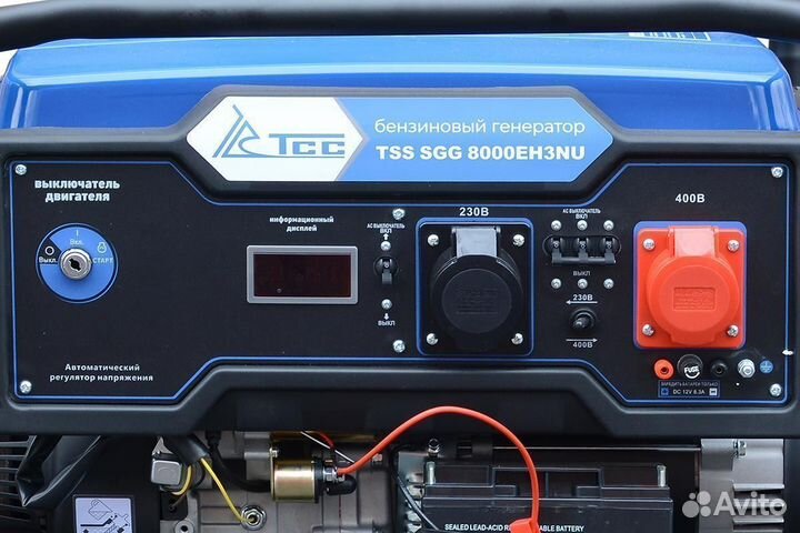 Бензогенератор 7,8 кВт TSS SGG 8000eh3nu