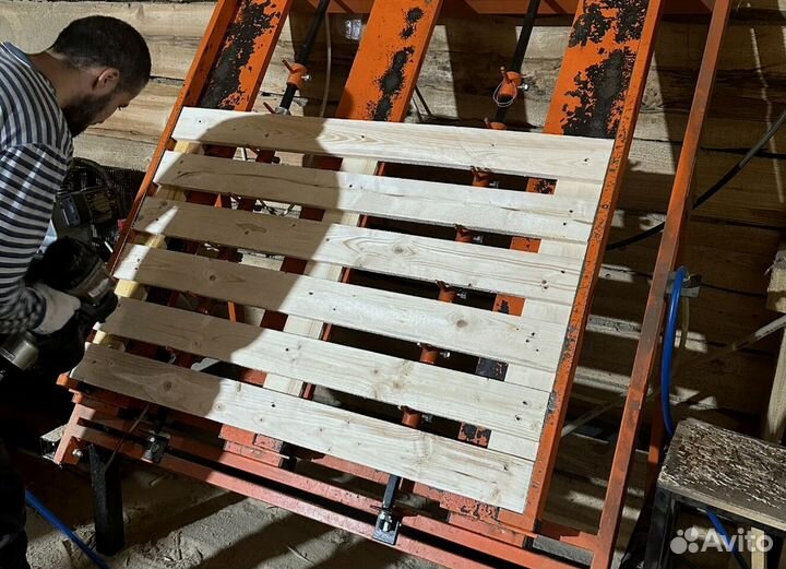 Поддон 1200х1000 деревянный br477