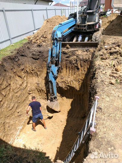 Услуги мини экскаватора