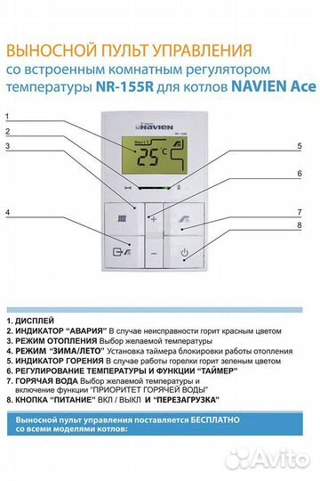 Котел двухконтурный Navien atmo ACE 24AN