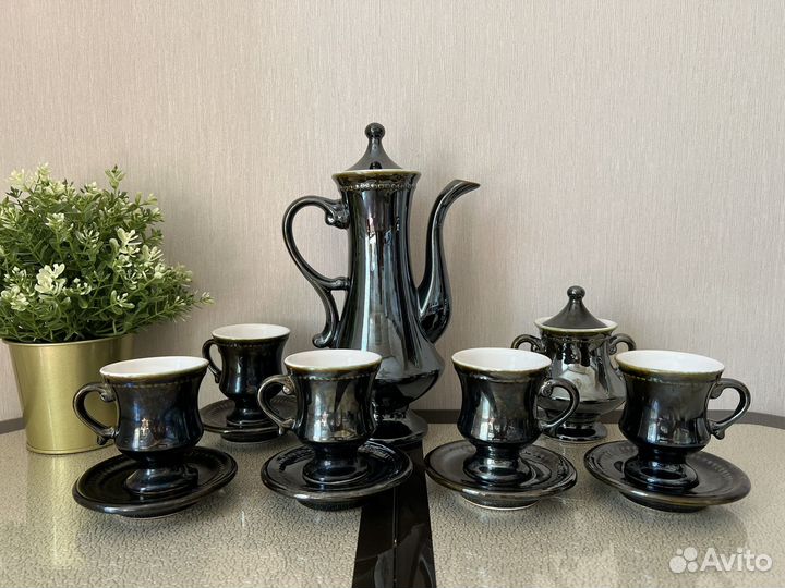 Кофейный сервиз керамика СССР