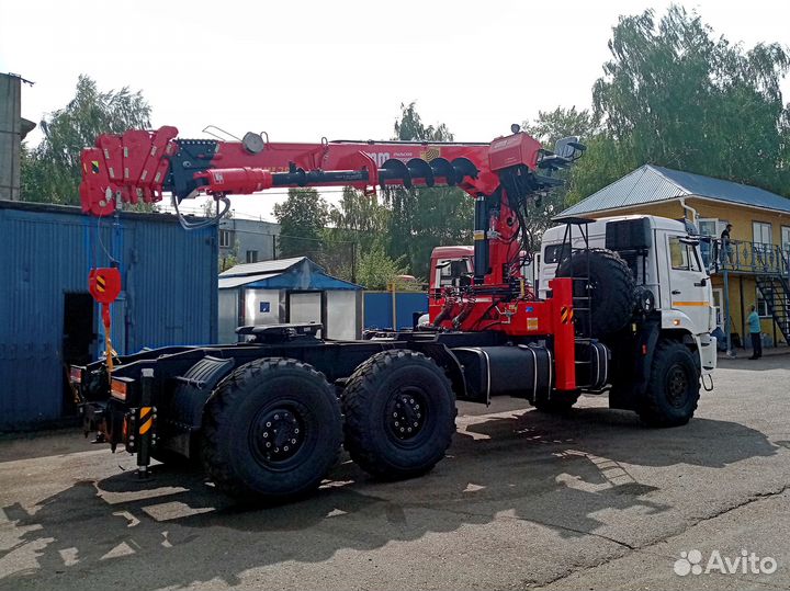 Шасси КАМАЗ 43118 с КМУ УММ, 2024