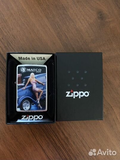 Зажигалка Zippo Matco Tools. Редкая 2003