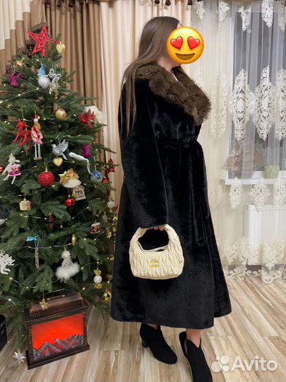 Искусственная шуба под норку