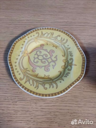 Чайная пара, клеймо улитка с домиком, Япония