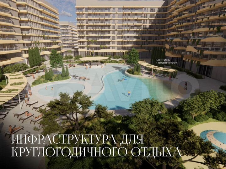 3-к. апартаменты, 62,3 м², 9/9 эт.