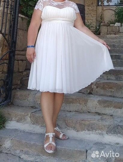 Свадебное платье 50 52