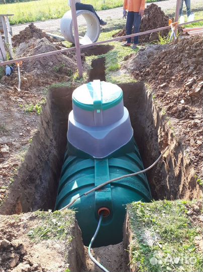 Канализация для частного дома. Установка септика