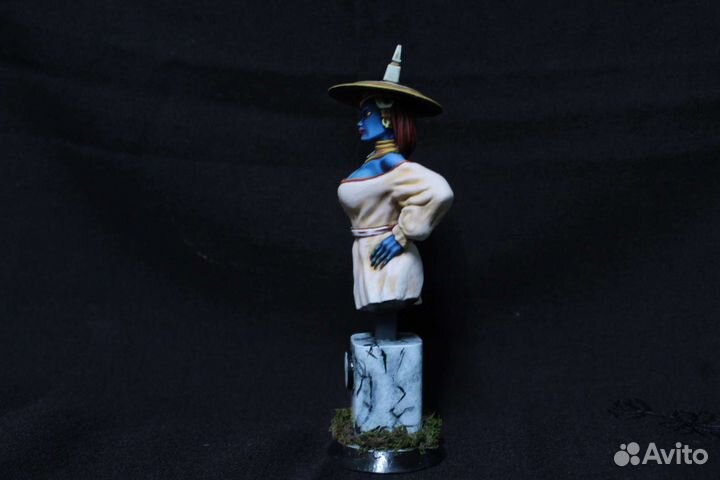 Бюст девушки-тау (warhammer 40000, tau)