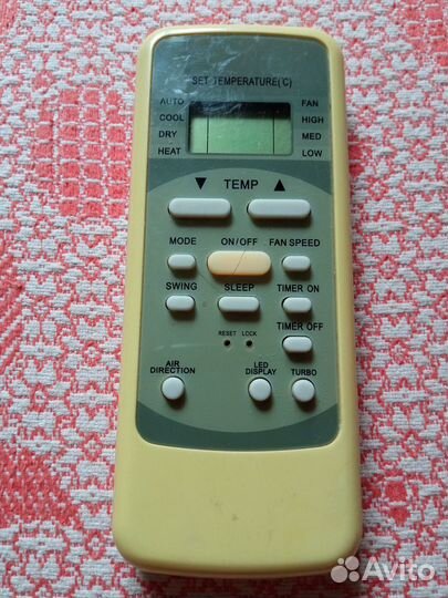 Пульты для сплит систем (4 модели)
