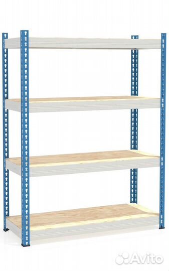 Стеллаж грузовой мкф 5 полок 300 кг 15505-2,0