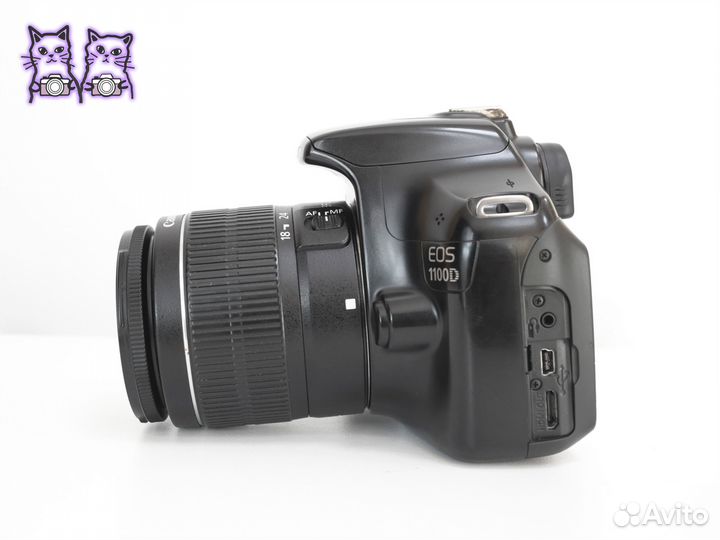 Фотоаппарат Canon 1100D kit 18-55 + Helios