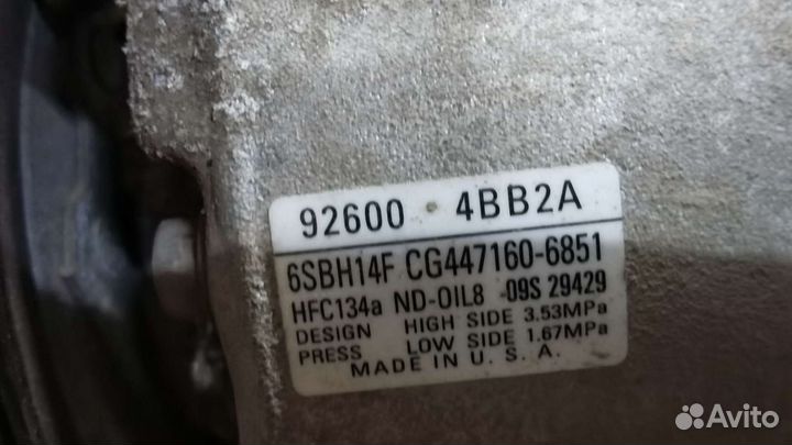 Компрессор кондиционера на Nissan x-trail T32