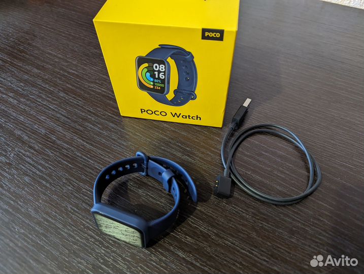 Смарт-часы Xiaomi poco watch Синий